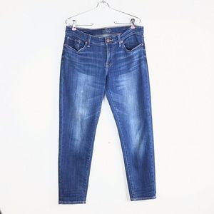 Lucky brand sienna cigarette cropped jeans